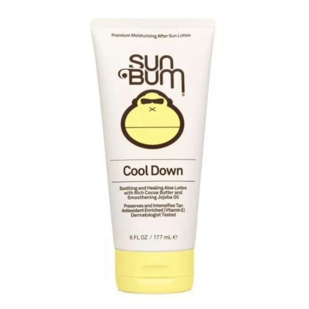 Lot of 4 Cool Down After Sun Lotion - Yellow